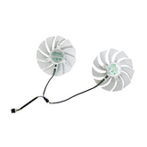 ZOTAC GAMING RTX 3060, 3060 Ti AMP, RTX 3070, 3070 Ti Twin Edge White GPU Fan Replacement